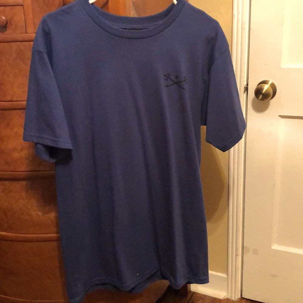 Graphic tee shirt navy color
